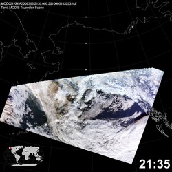 Level 1B Image at: 2135 UTC