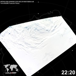 Level 1B Image at: 2220 UTC