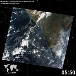 Level 1B Image at: 0550 UTC