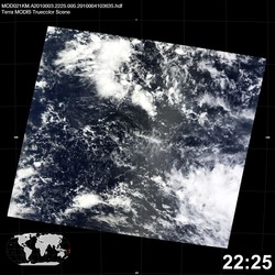 Level 1B Image at: 2225 UTC