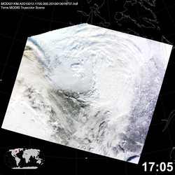 Level 1B Image at: 1705 UTC