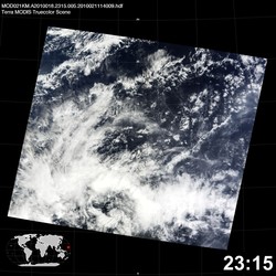 Level 1B Image at: 2315 UTC