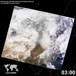 Level 1B Image at: 0300 UTC