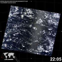 Level 1B Image at: 2205 UTC