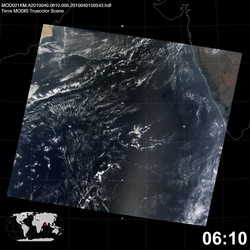 Level 1B Image at: 0610 UTC