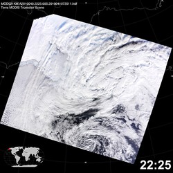 Level 1B Image at: 2225 UTC