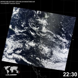 Level 1B Image at: 2230 UTC