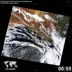 Level 1B Image at: 0055 UTC