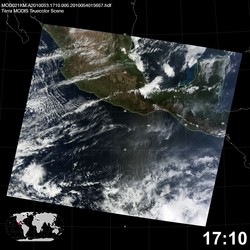 Level 1B Image at: 1710 UTC