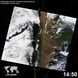 Level 1B Image at: 1450 UTC