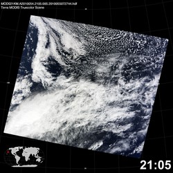 Level 1B Image at: 2105 UTC