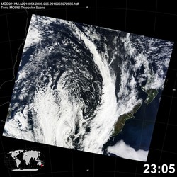 Level 1B Image at: 2305 UTC