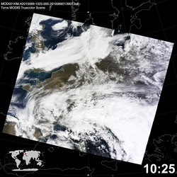 Level 1B Image at: 1025 UTC