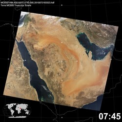 Level 1B Image at: 0745 UTC