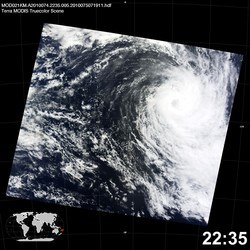 Level 1B Image at: 2235 UTC