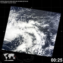 Level 1B Image at: 0025 UTC