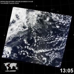 Level 1B Image at: 1305 UTC