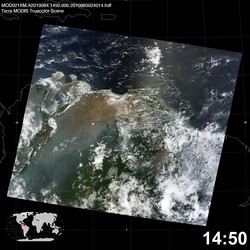 Level 1B Image at: 1450 UTC