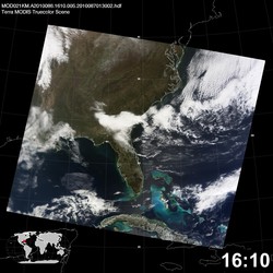 Level 1B Image at: 1610 UTC