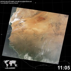 Level 1B Image at: 1105 UTC