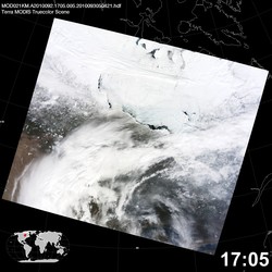 Level 1B Image at: 1705 UTC