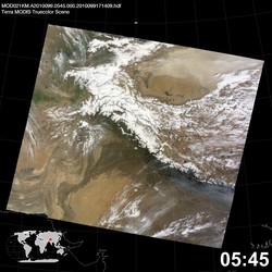 Level 1B Image at: 0545 UTC