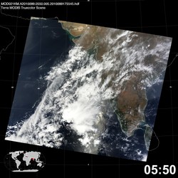 Level 1B Image at: 0550 UTC