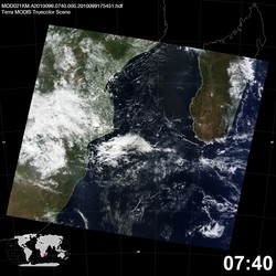 Level 1B Image at: 0740 UTC