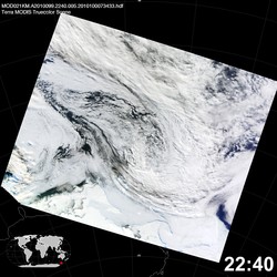 Level 1B Image at: 2240 UTC