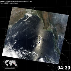 Level 1B Image at: 0430 UTC