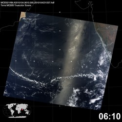 Level 1B Image at: 0610 UTC