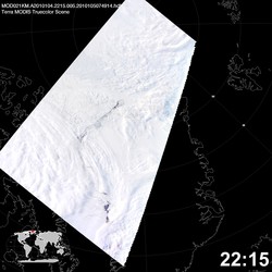 Level 1B Image at: 2215 UTC