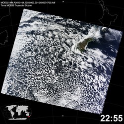 Level 1B Image at: 2255 UTC