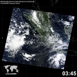 Level 1B Image at: 0345 UTC