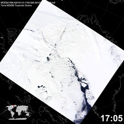 Level 1B Image at: 1705 UTC