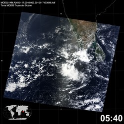 Level 1B Image at: 0540 UTC