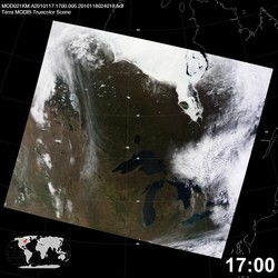 Level 1B Image at: 1700 UTC