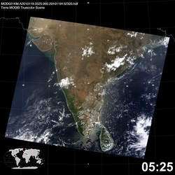 Level 1B Image at: 0525 UTC