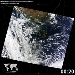 Level 1B Image at: 0020 UTC