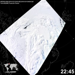 Level 1B Image at: 2245 UTC