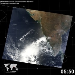 Level 1B Image at: 0550 UTC