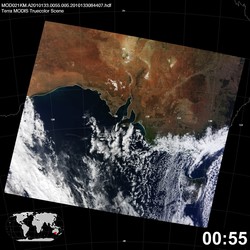 Level 1B Image at: 0055 UTC