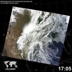 Level 1B Image at: 1705 UTC