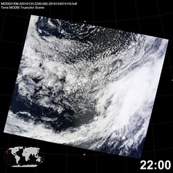 Level 1B Image at: 2200 UTC