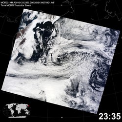 Level 1B Image at: 2335 UTC