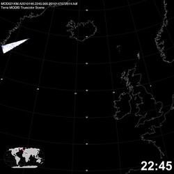 Level 1B Image at: 2245 UTC