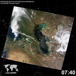 Level 1B Image at: 0740 UTC