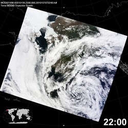 Level 1B Image at: 2200 UTC