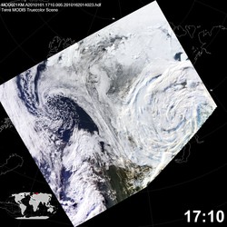 Level 1B Image at: 1710 UTC