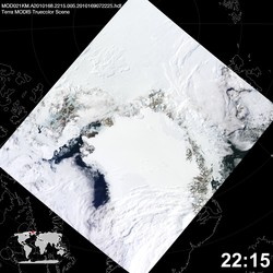 Level 1B Image at: 2215 UTC